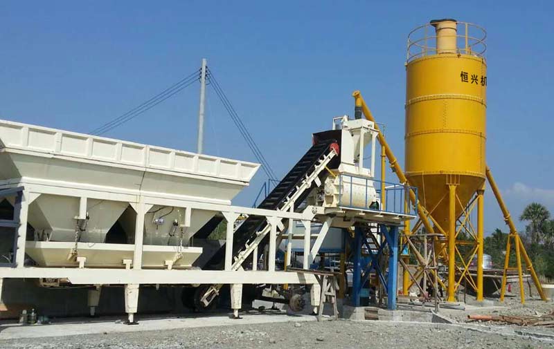 concrete mixing plant